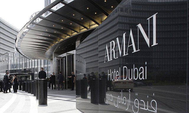 Armani Hote Dubai - runway square 