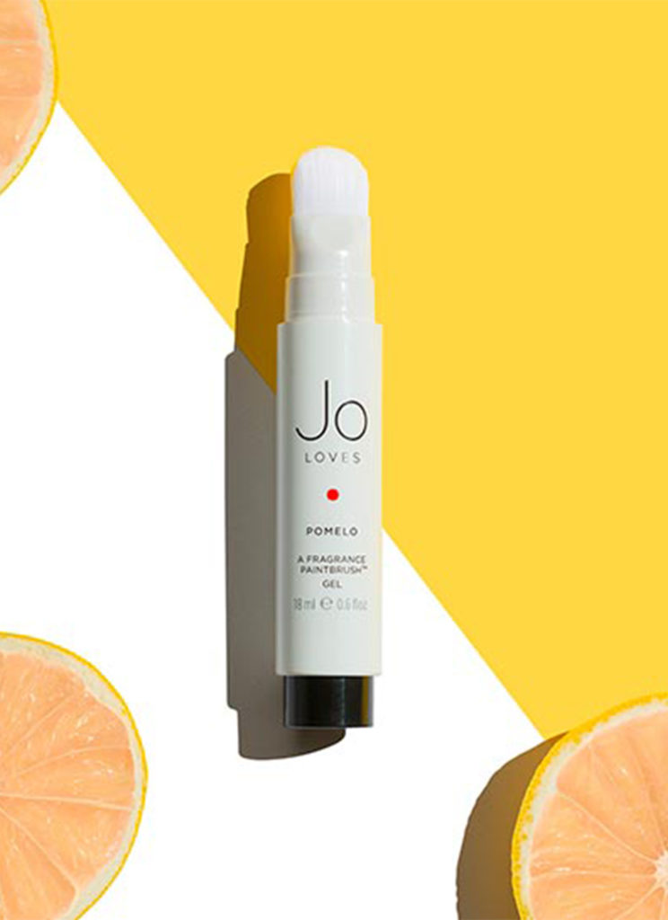 JoLovesFragrancePaintbrushPomelo Runway Square