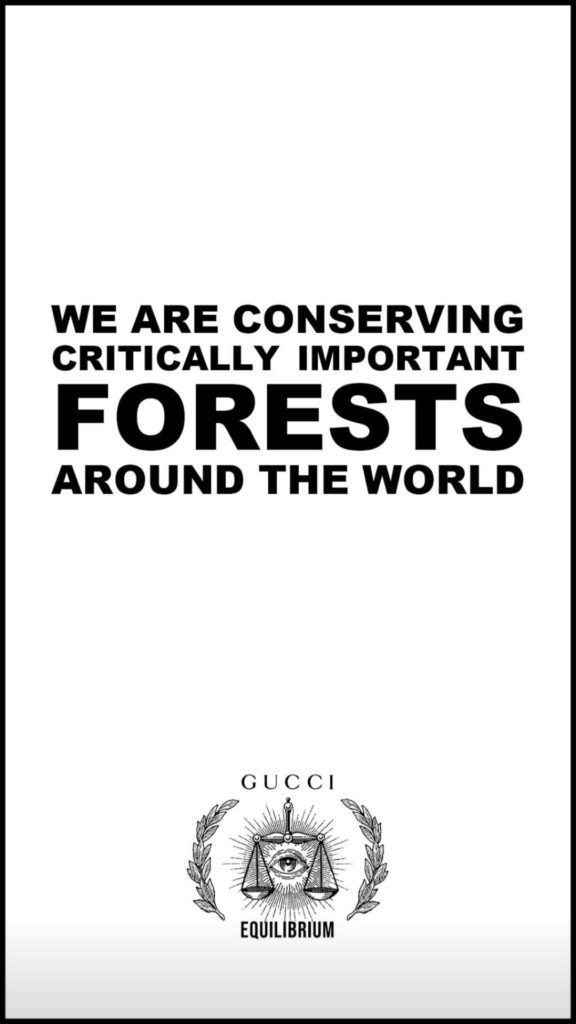 Gucci Goes Carbon Neutral