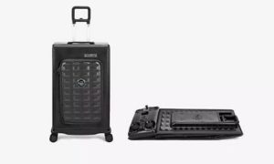 smart luggage neit collapsible suitcase