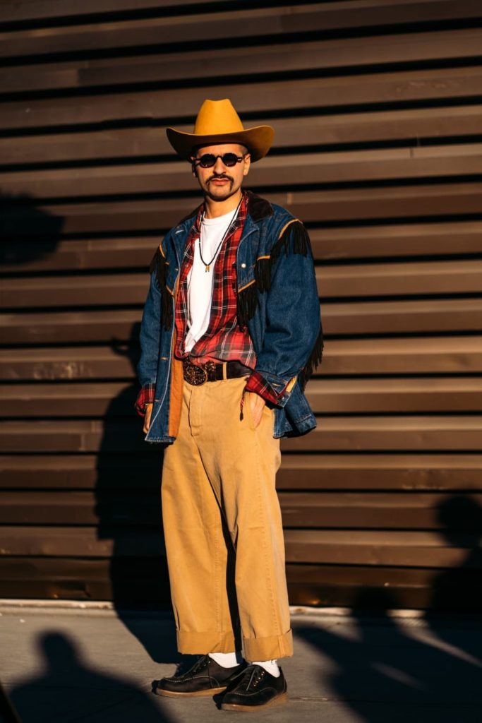 cowboys street style men's fashion week 2020