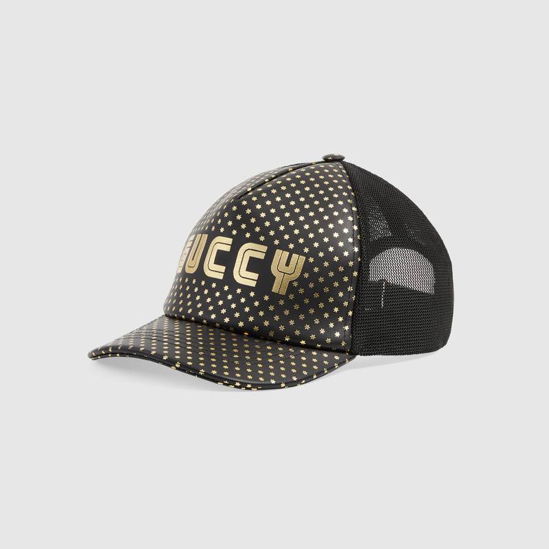 Gucci Guccy Baseball Hat, $690