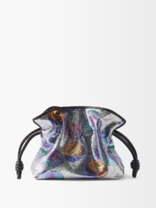 loewe sequinned handbags